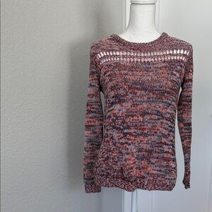 GAP Women's Multicolor Knit Crew Neck Sweater